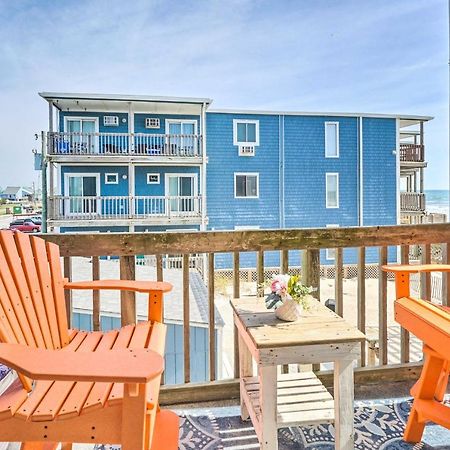 North Topsail Condo - Steps To Beach! North Topsail Beach Esterno foto