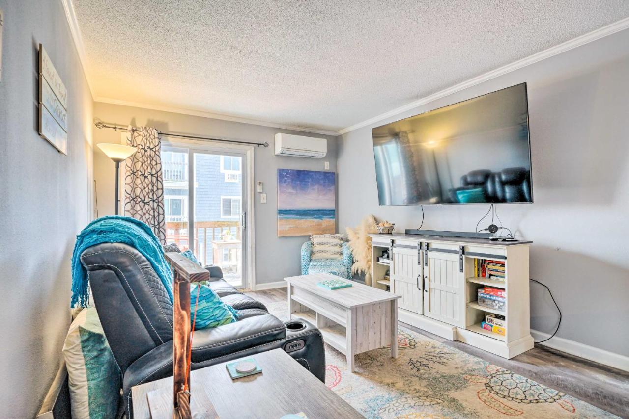 North Topsail Condo - Steps To Beach! North Topsail Beach Esterno foto